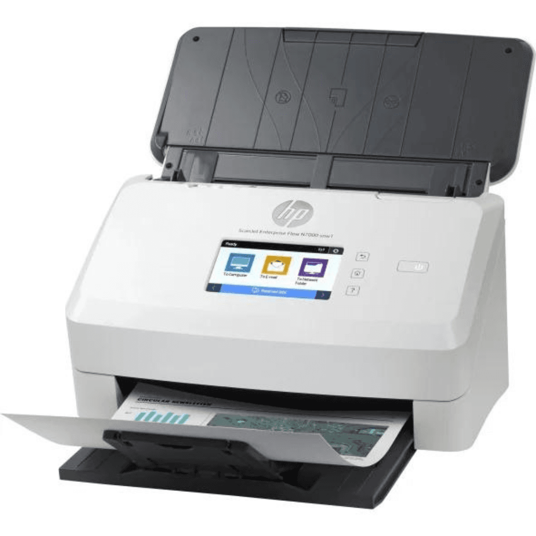 HP Scanjet Pro N4000 Snw1 Sheet Feed Scanner 6FW08A 1